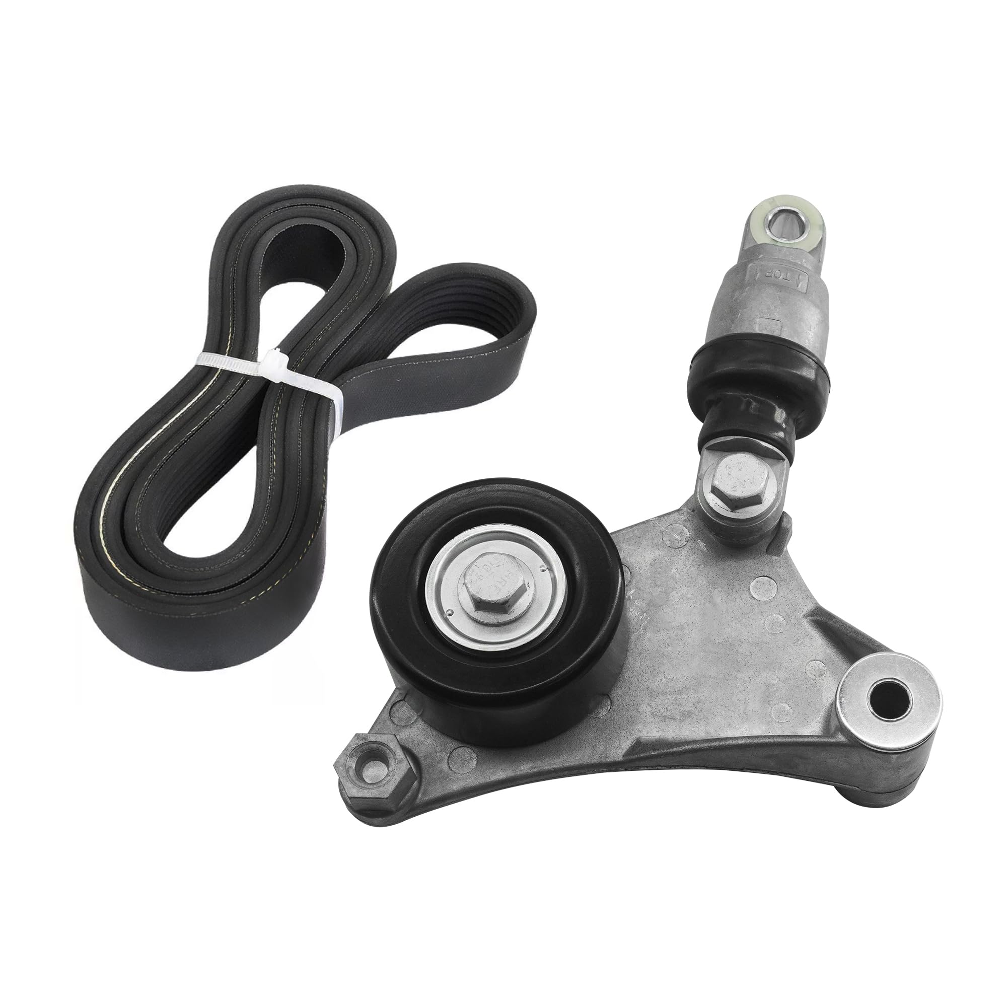 Drive Belt Tensioner and Serpentine Belt Kit 38216+7PK1935 Fit for Toyota Camry 2002-2006, Highlander 2001-2007, RAV4 2001-2005, Solara 2002-2007, for Scion tC 2005-2006 2.4L