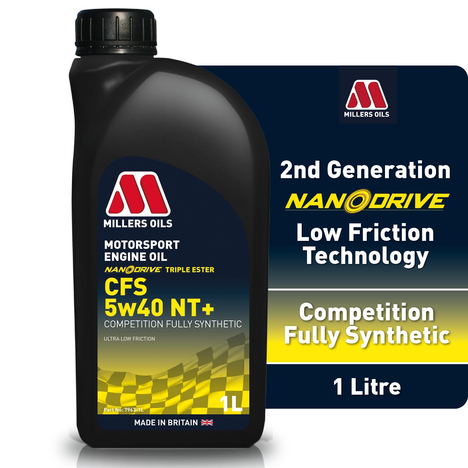 Millers Oils NANODRIVE CFS 5W-40 NT+ Aceite de Motor sintético Completo