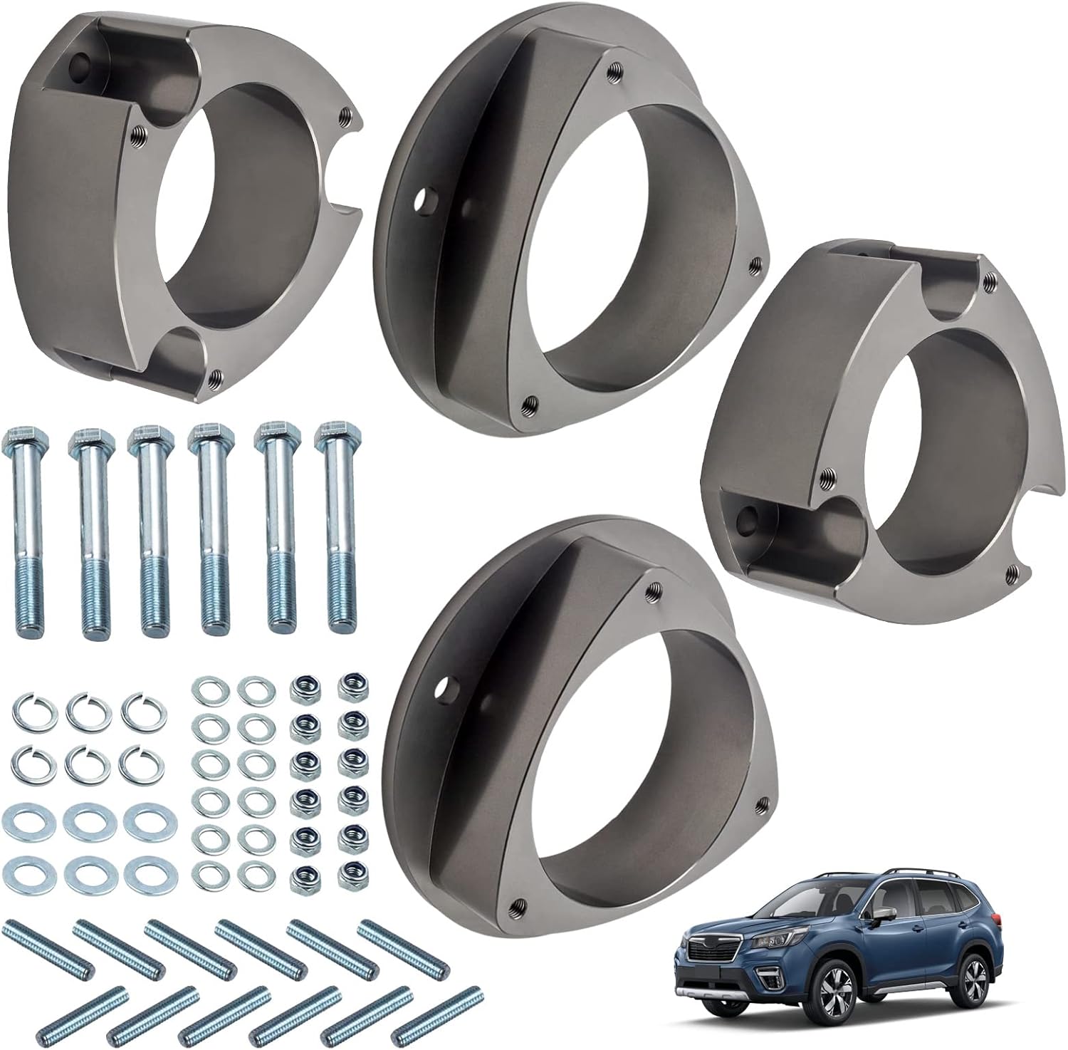maXpeedingrods 3" Lift Kit for Subaru Forester 1998-2008 Impreza 2002-2007, Legacy Outback for Saab 92-X Strut Spacer Kit