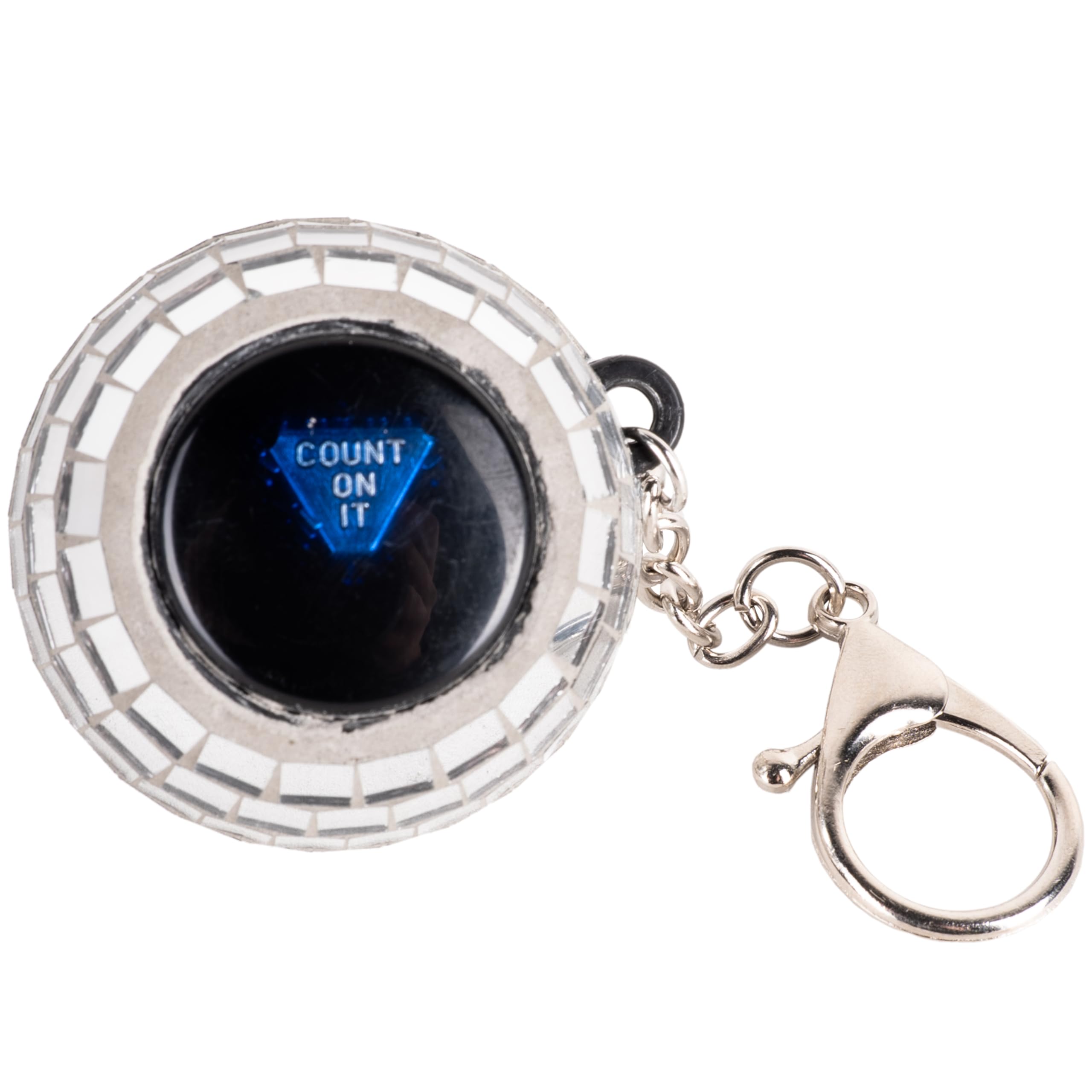 Fizz Creations Disco Decision Keyring. Ask a Question & Shake to Reveal Answer. Novelty Secret Santa. Great Stocking Filler.