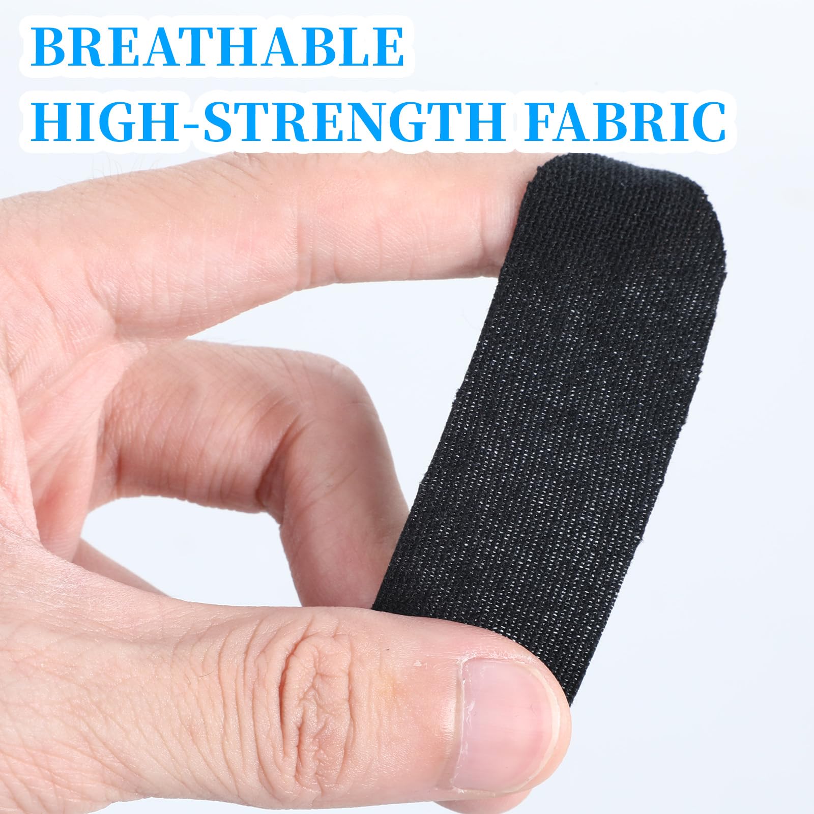 Hariendny Lot de 120 bandes adhésives de protection pour le pouce et le bowling, accessoires de bowling pour homme et femme (noir)