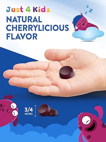 Miniatura 4 de Nature's Truth Gomitas de melatonina para niños  1 mg  40 unidades  Gomitas veganas, sin OMG y sin gluten  Sabor a cereza
