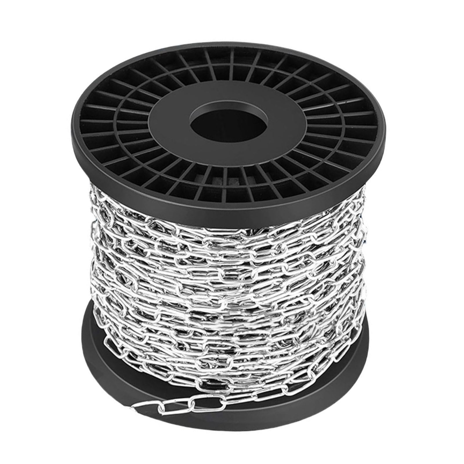 15m Ronde Stalen Ketting Korte Link verzinkt 5mm