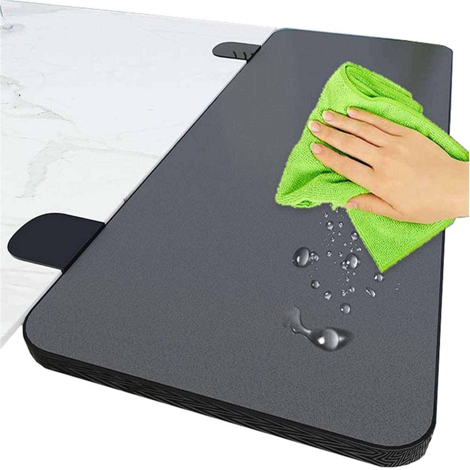 Reposabrazos Apoyabrazos para Ordenador Apoyo Ajustable para La Muñeca,Ideal para Usar En El Hogar Y La Oficina,Negro