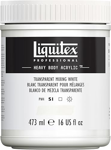 Vista 177 de Liquitex Pintura acrílica profesional de alto espesor, envase de 473 ml, tono carmesí alizarina permanente