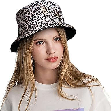 cheetah bucket hat