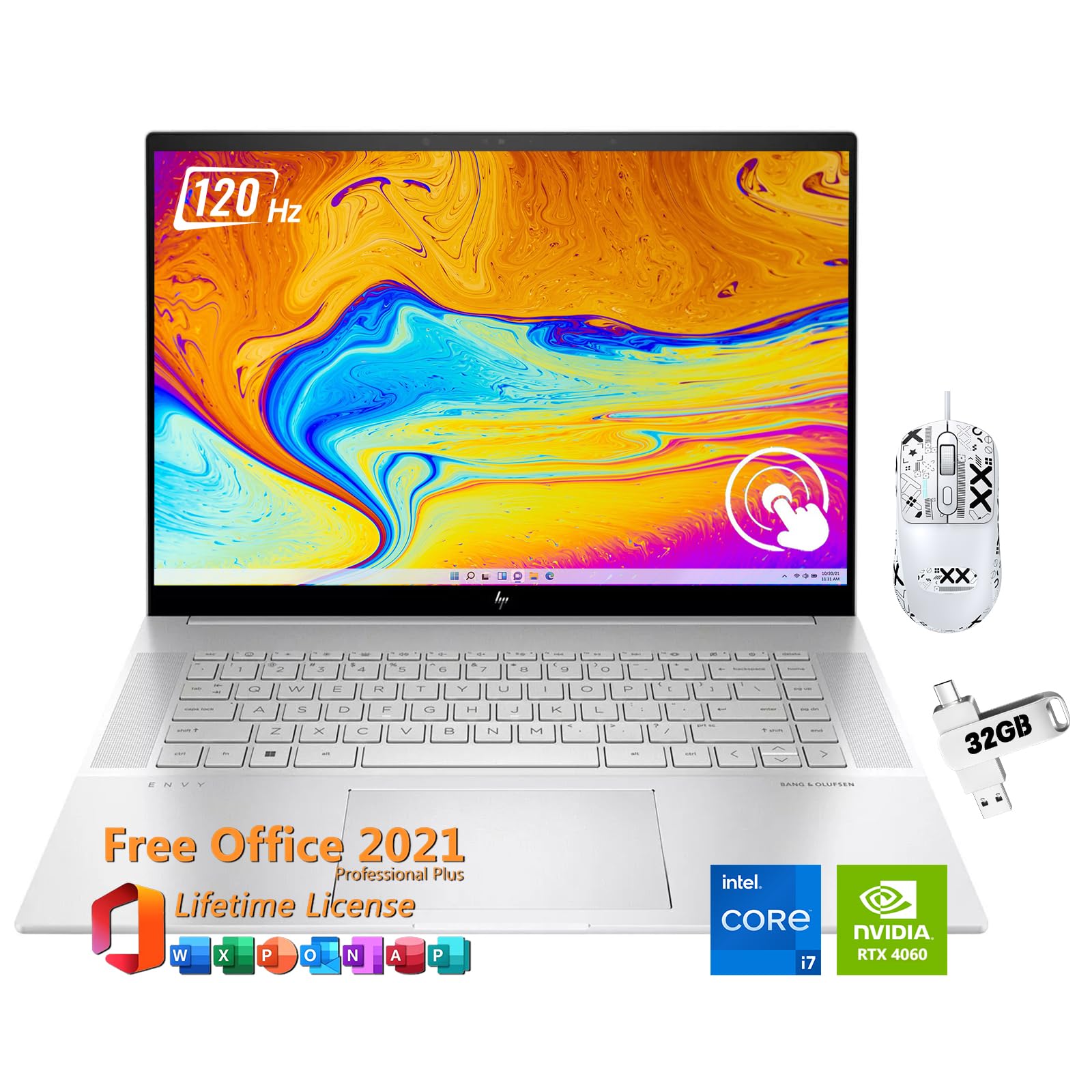 Amazon.com: HP Envy 16 Laptop, 16 inch Touchscreen (16:10 120Hz