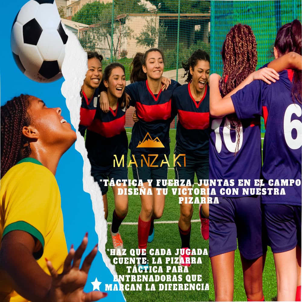 Pizarra Magnética Táctica Entrenador Fútbol con Fichas Brazalete Capitán Silbato 2 Rotuladores Cuero Negro