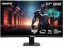 ASUS - GIGABYTE 27インチ 湾曲 ゲーミングモニター G27CF GIGABYTE G27FC A | GIGABYTE 27インチ フルHD 曲面 ゲーミング