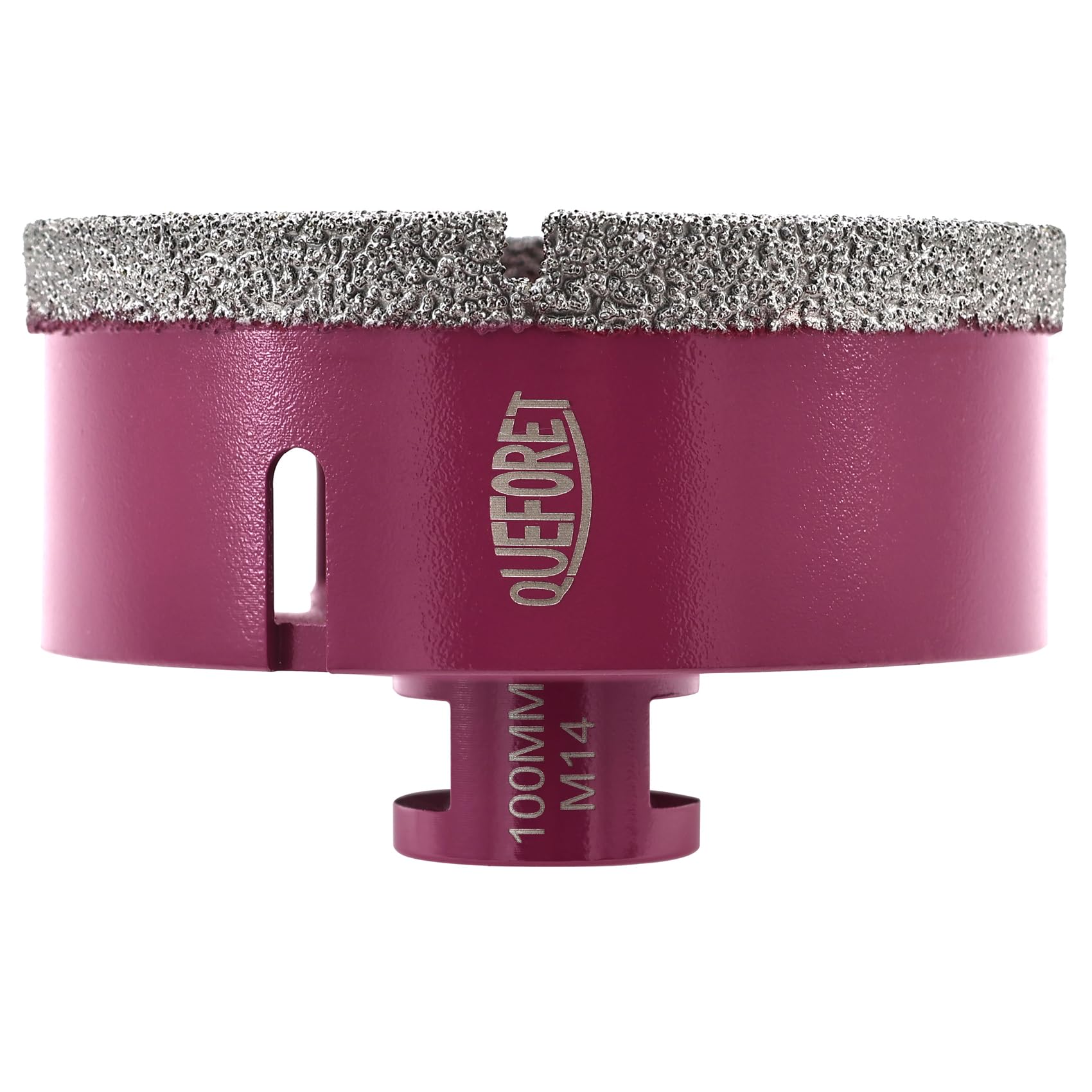 QUEFORET Diamond Drill Bit 100mm x M14 - Diamond Hole Saw for Ceramic Porcelain Tile Marble Granite — image 1