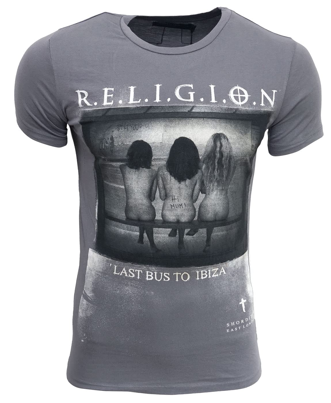 Religion Clothing Last Bus - Camiseta para hombre