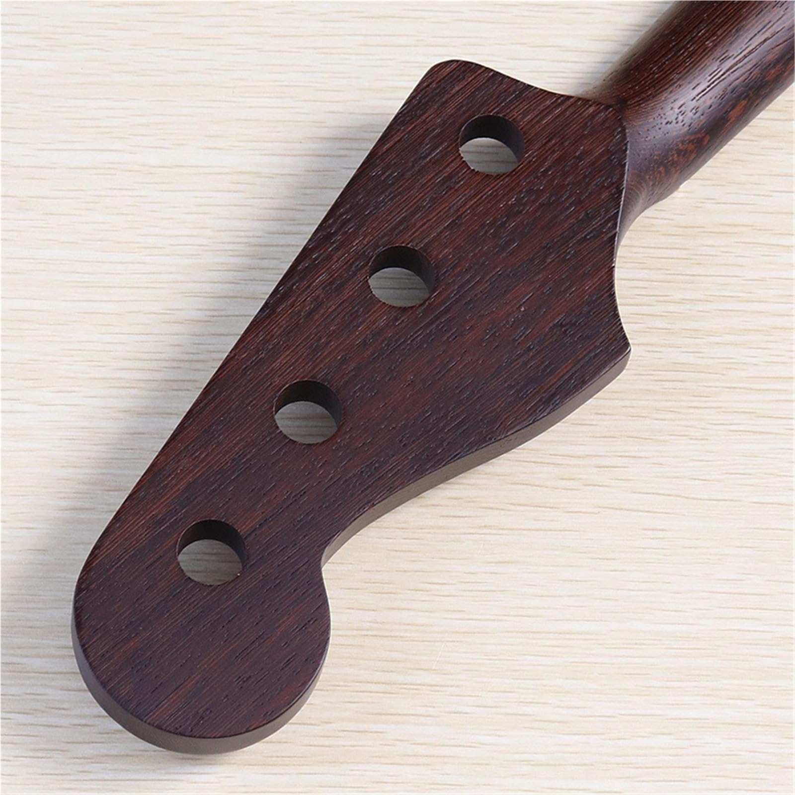 Mástil De Diapasón De Guitarra Accesorios DIY Para Modificar El Mástil De Un Bajo Wengué De Cuatro Cuerdas Y 20 Trastes
