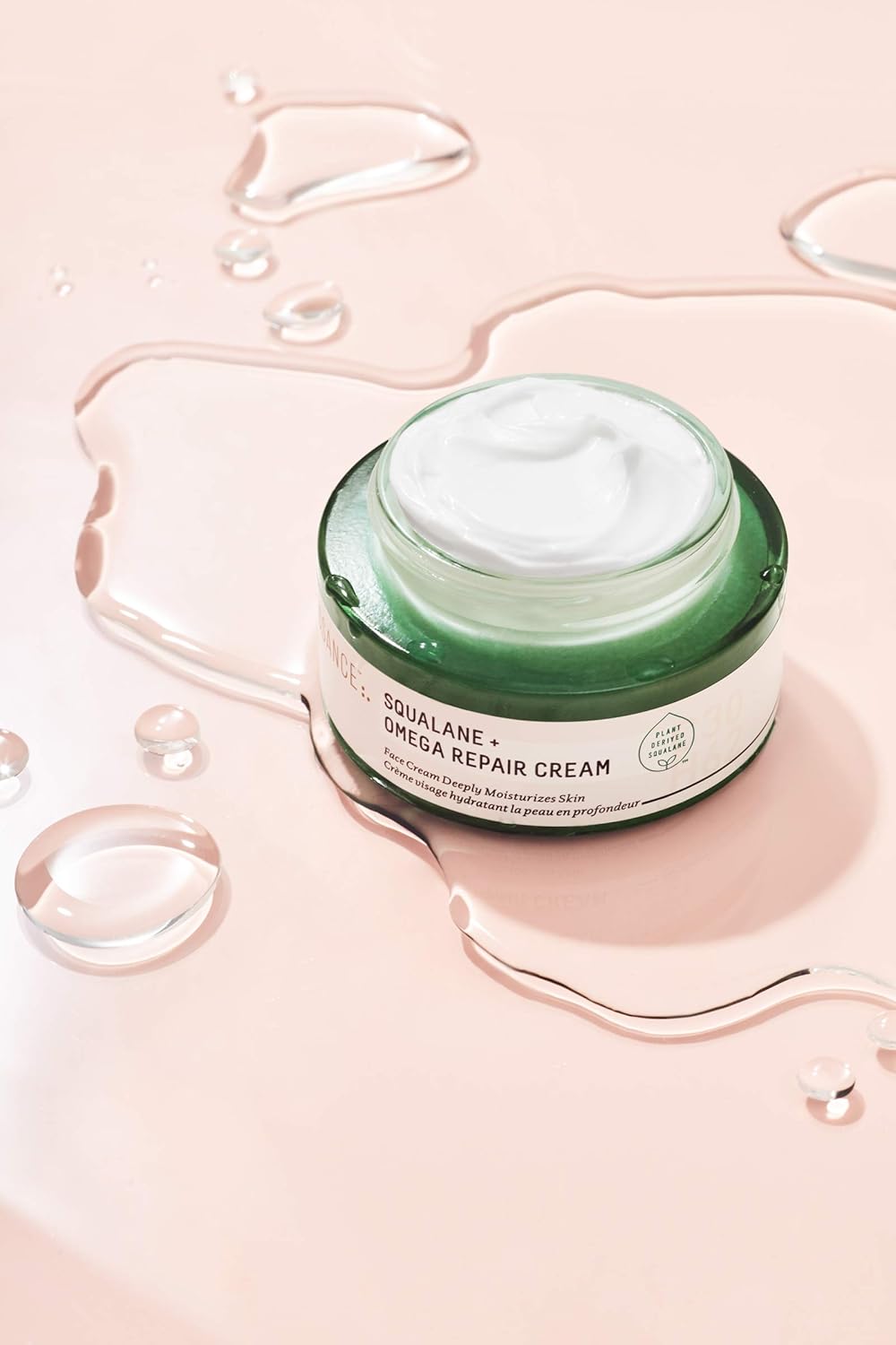 Biossance Squalane + Omega Repair Cream, Ultra-Rich Moisturizing Cream for Smooth Plump Skin with No Greasy Feel - Image 5