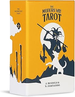 Tarot Card Deck with 194-Page Tarot Book, Modern Tarot Set Cards, 80 Tarot Cards with Guidebook for Beginners and Experts - Modern Way Tarot