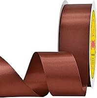 Vista 28 de Cinta de satén plateada de doble cara de 1-1/2 pulgadas x 50 yardas, cinta plateada de poliéster para envolver regalos, muy adecuada para bodas