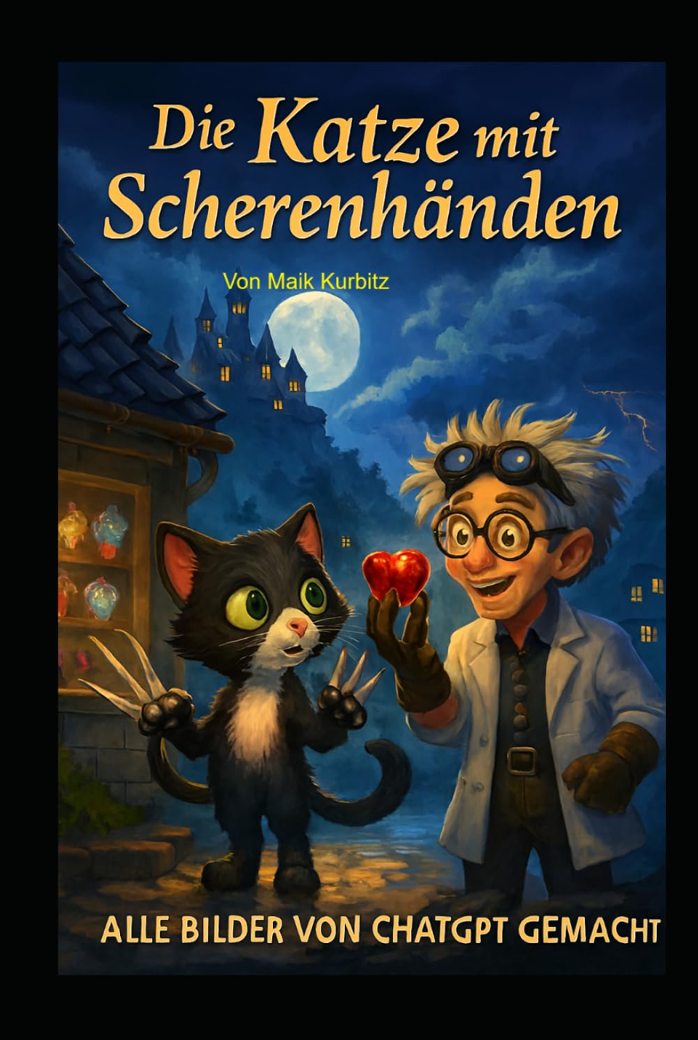 Die Katze mit scherren Hande: Ein fantastisches Abenteuer voller Mut, Freundschaft und Magie