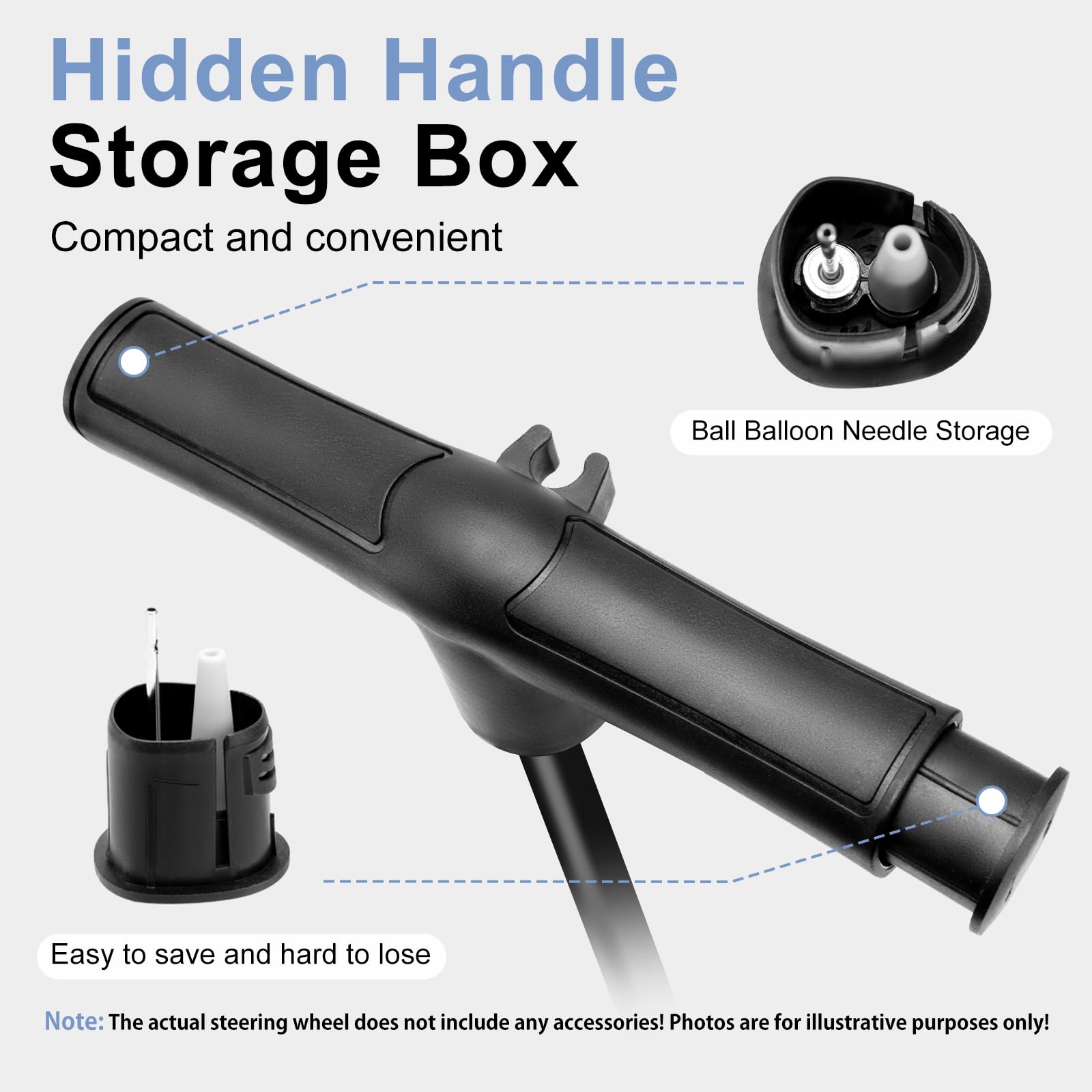 Hycline Bike Pump with Gauge: 160 PSI Bicycle Floor Pump - High Pressure Air Pumps with Schrader & Presta Valve for Road MTB Tires, Balls, Inflatables