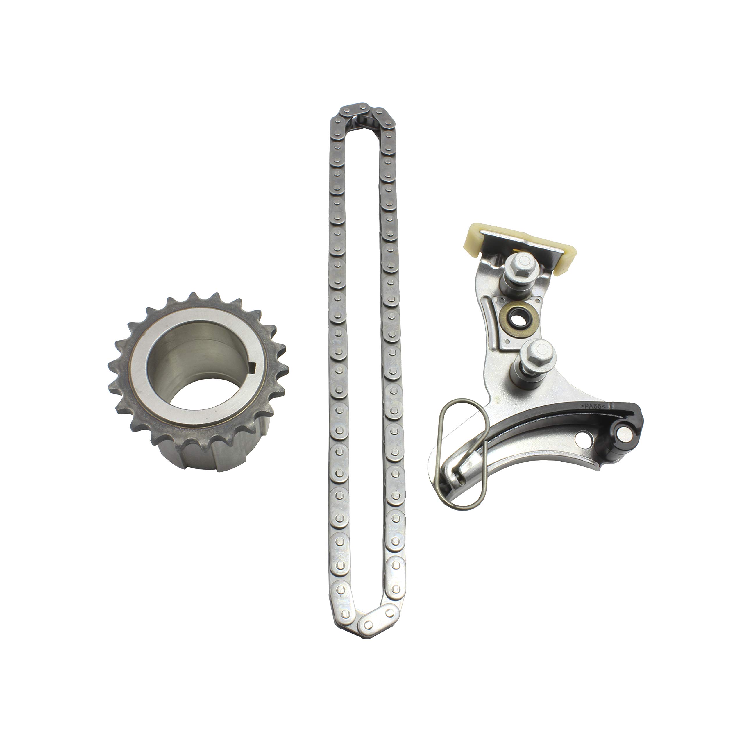 DNJ TK4308 - Kit de cadena de distribución para Cadillac 14-17, Chevrolet, GMC/Escalade, Corvette, Silverado 1500, Tahoe, Suburban, Yukon, 5.3L-6.2L V8 OHV Aspirado naturalmente L86, L83, -