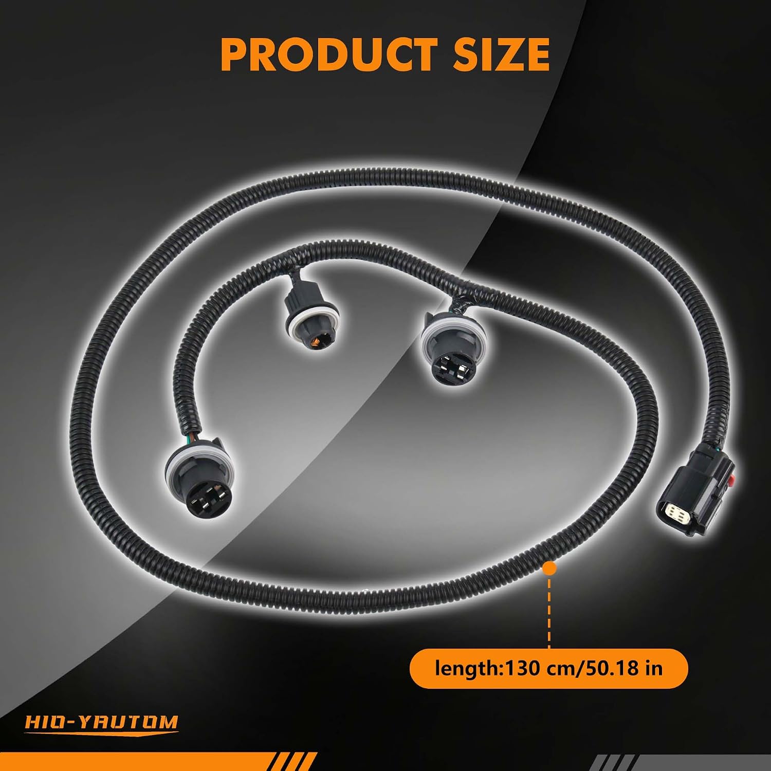 23295978 Driver Left Side Tail Lamp Wiring Harness Compatible with Chevy Silverado GMC Sierra 1500 2500HD 3500HD 2016 2017 2018 2019 Replacement for 23295978 Tail Light Wire Socket Wiring Harness