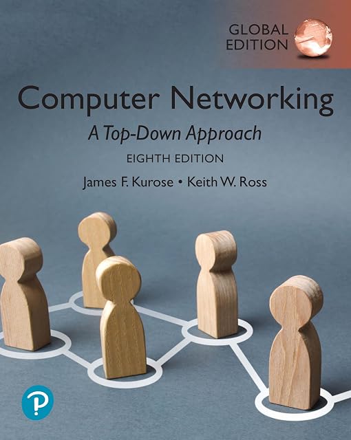 Portada de Computer networking:a top-down approach, global edition