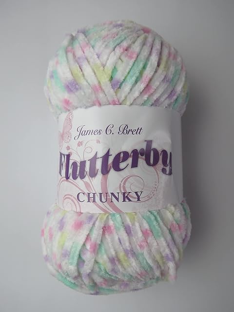James C Brett Flutterby Chunky B42