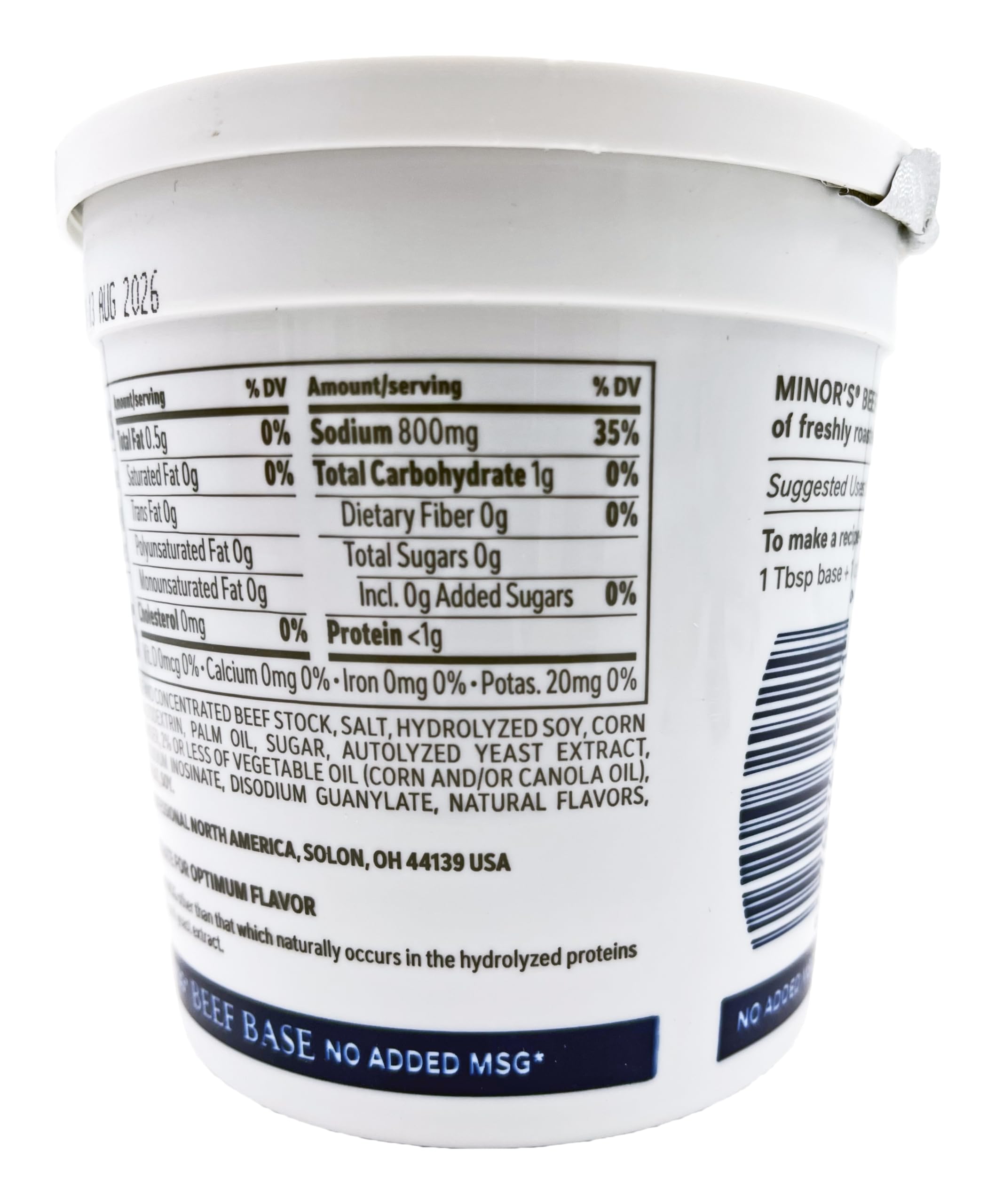 Minor's Original Formula Beef Base, 16 ounce