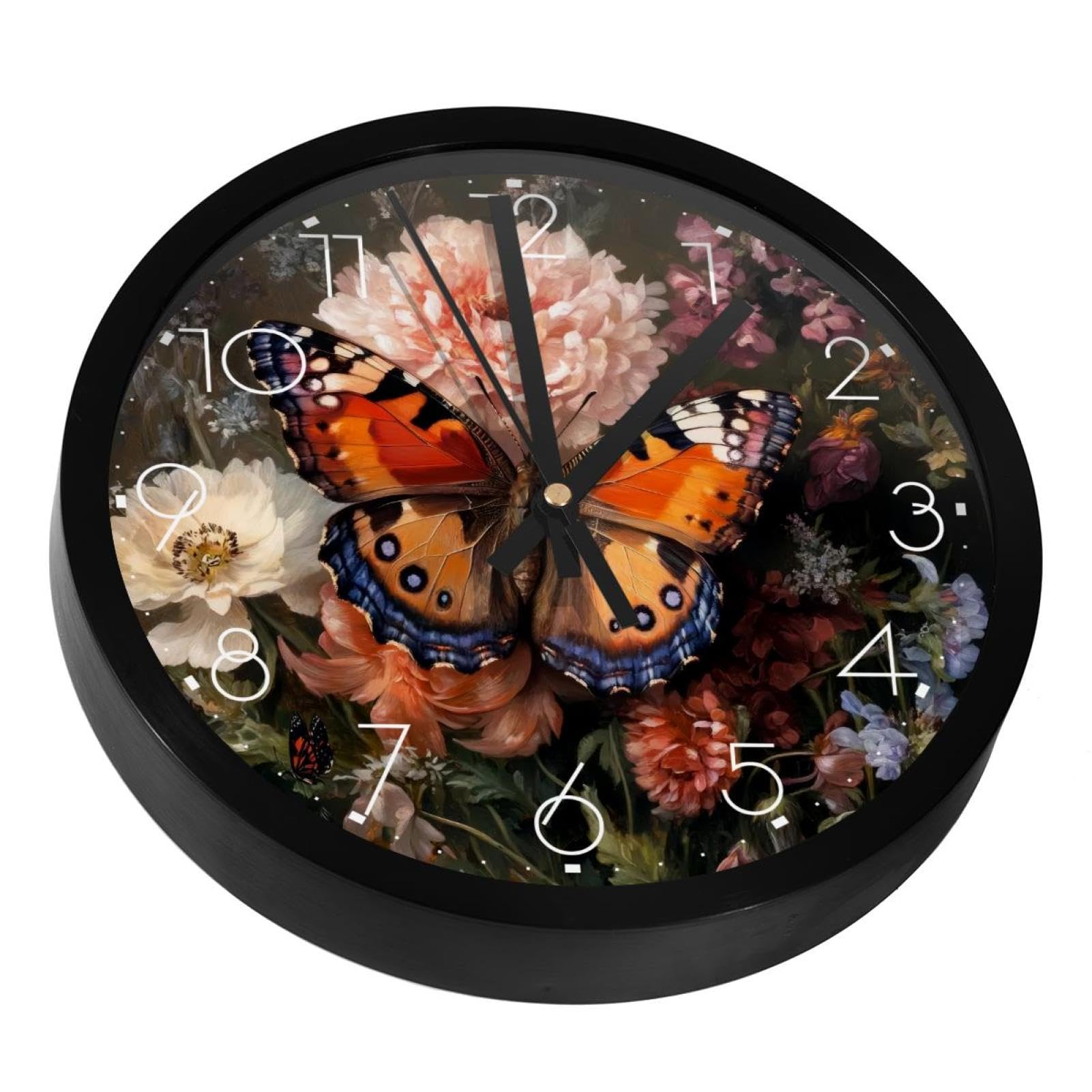 Horloge murale silencieuse pour bureau et espace de travail