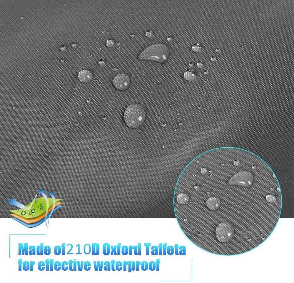 Telo Copri Barca，Telo Barca,Copertura Antipolvere per Kayak e Canoa, più Resistente e Impermeabile, in Tela di qualità Marina 210D, Impermeabile, a Forma di V,