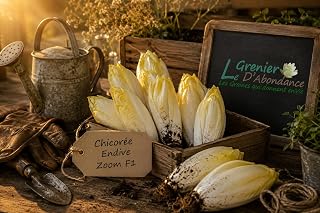 250 graines à semer - Le Grenier d'Abondance - CHICOREE Endive Zoom Hybride F1 - Cichorium