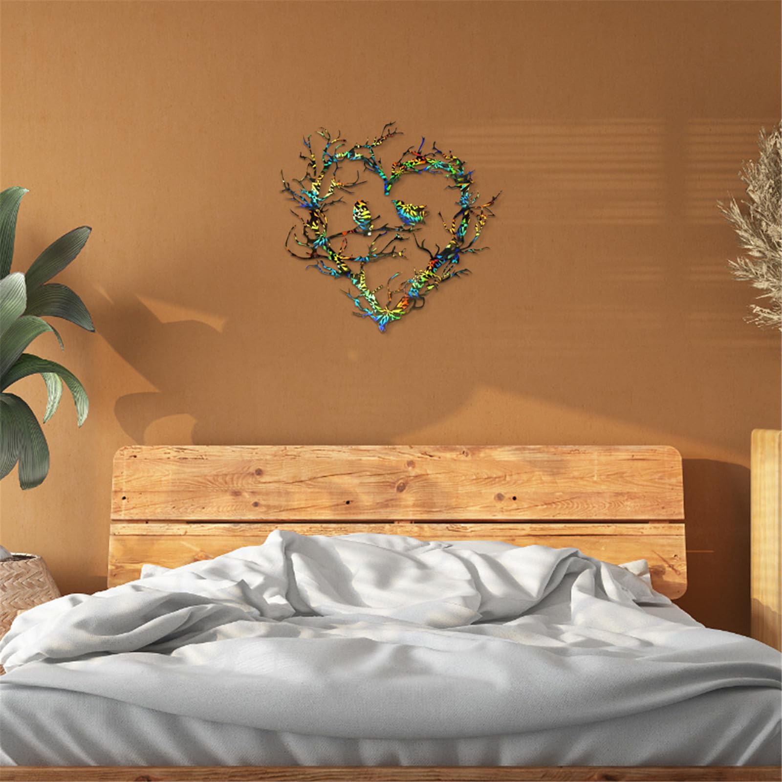 Molde de resina de silicona holográfico para decoración de nido de pájaros, para colgar en la pared, manualidades para entusiastas de las manualidades, molde reutilizable