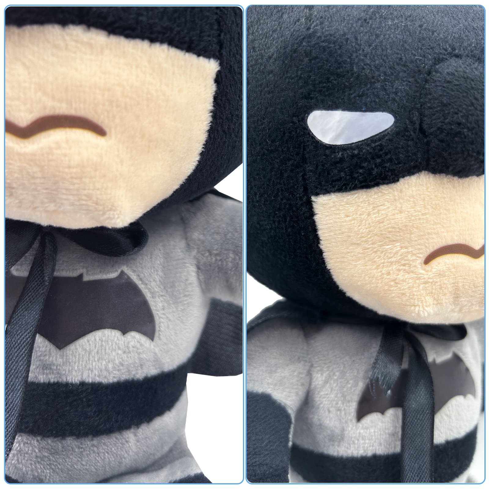 Peluche Batman 27 Cm - Doudou Super Héros Doux - Cadeau Enfant Anniversaire Noël