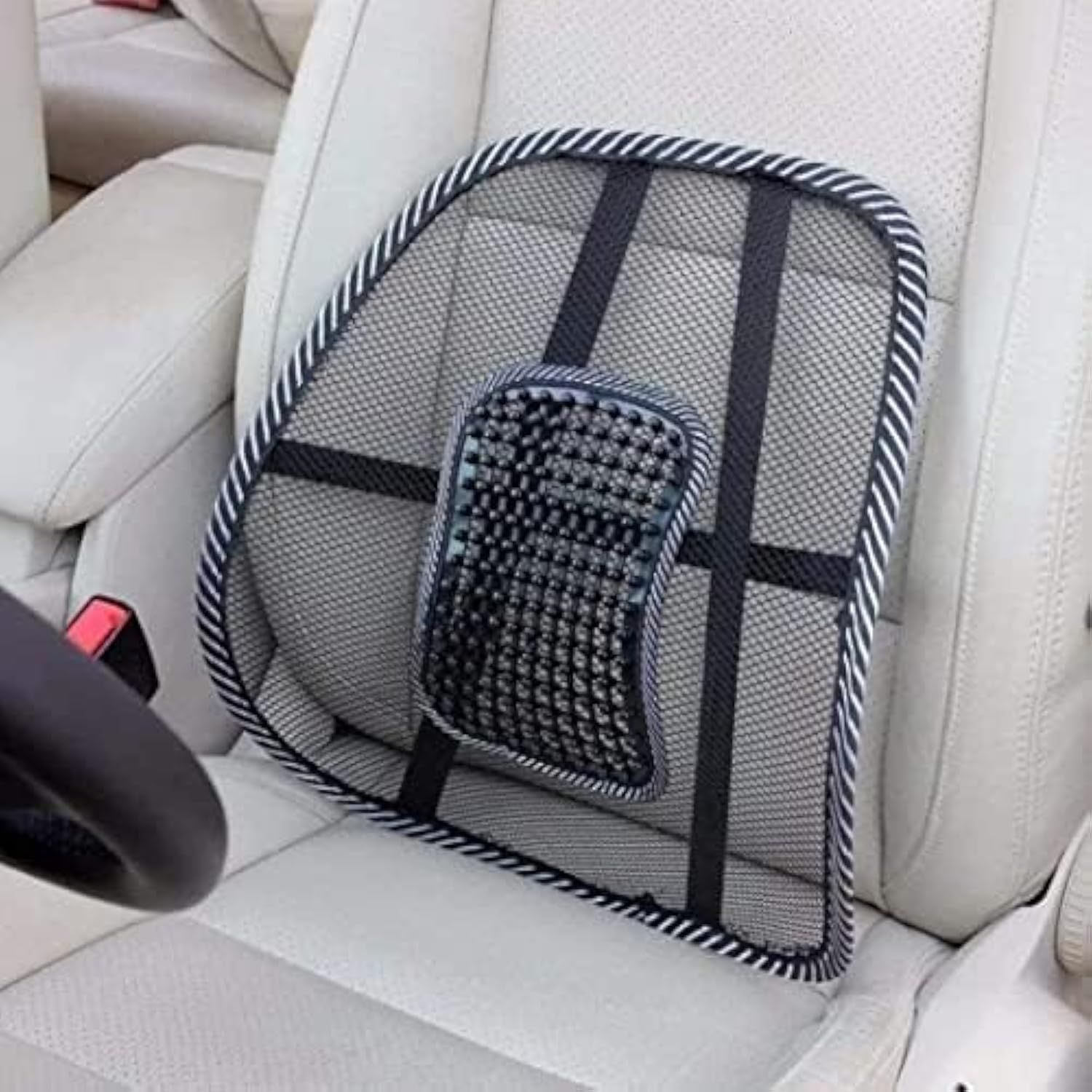 AZRMOH Back Rest car Seat Chair Cushion Lumbar Back Support for Car Seat Cushion to Relieve Pain Comfort and Lower Back Pain Relief Cushion for Car Seat, Office Chair, Wheelchair