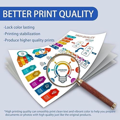 Miniatura 4 de Cartuchos de tóner 305A, paquete de 4 cartuchos de alto rendimiento (con chip), repuesto compatible para HP 305A 305X para tinta de impresora Color