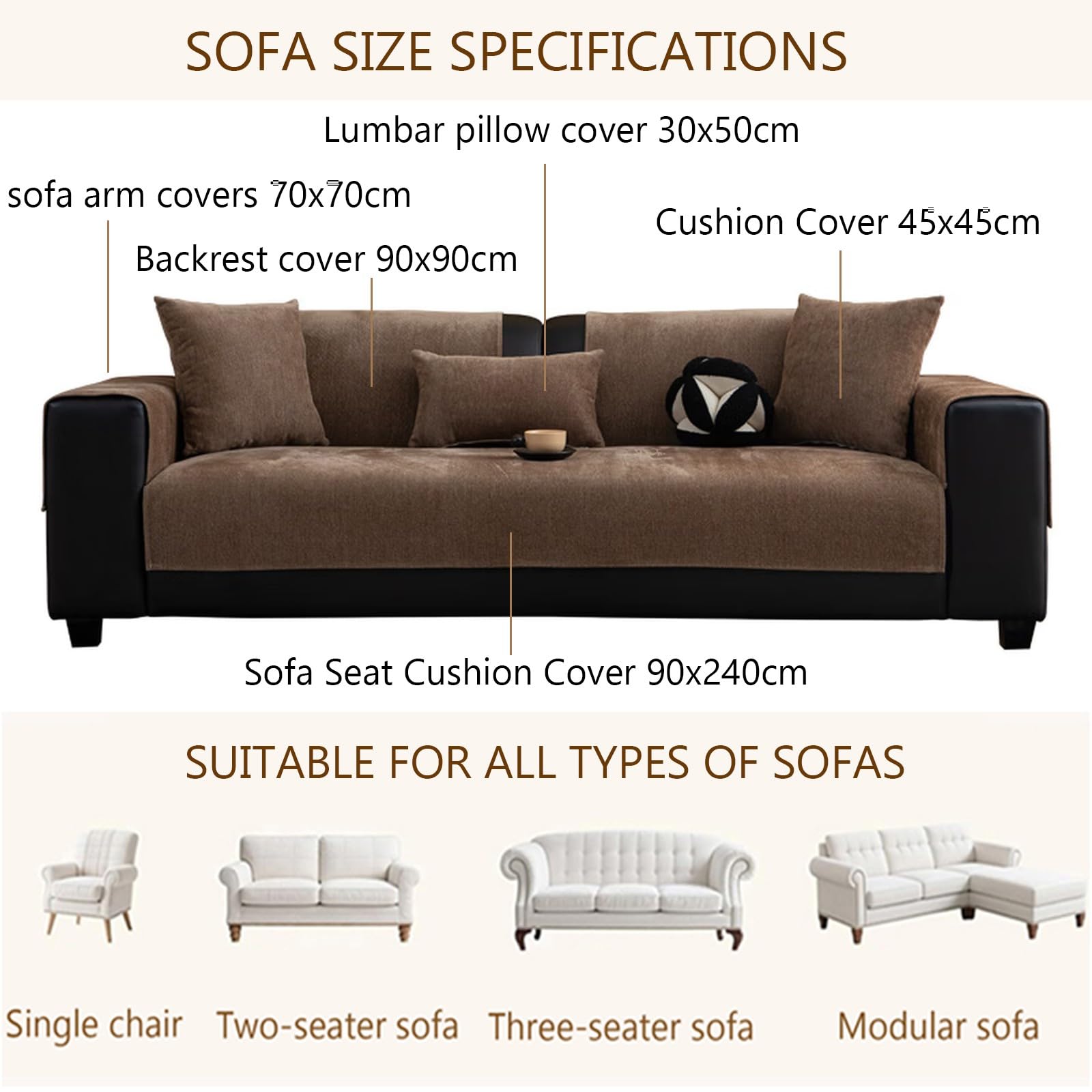 Funda de sofá de felpilla antideslizante para sofá en forma de L de 1 a 4 plazas, lavable, apto para mascotas, protector para perros y gatos, manta verde ecológica (90 x 180 cm)