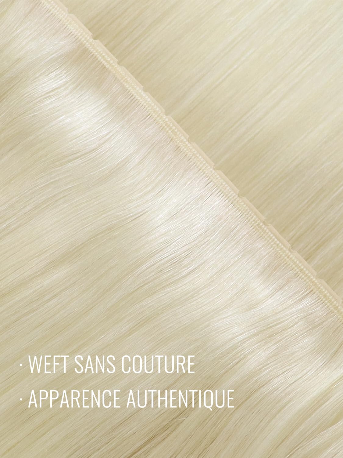 Fshine Extensión De Cabello Humano Butterfly Weft, 22 Pulgadas Rubia Platino 100 G, OVO Hole Micro Hand-Tied, Aporta Largo Y Brillo Glamuroso, Ideal Para Peinados De Novias O Estilo Profesional | Base De Pu, Butterfly Weft, PráCtica Para Mujeres Que Traba