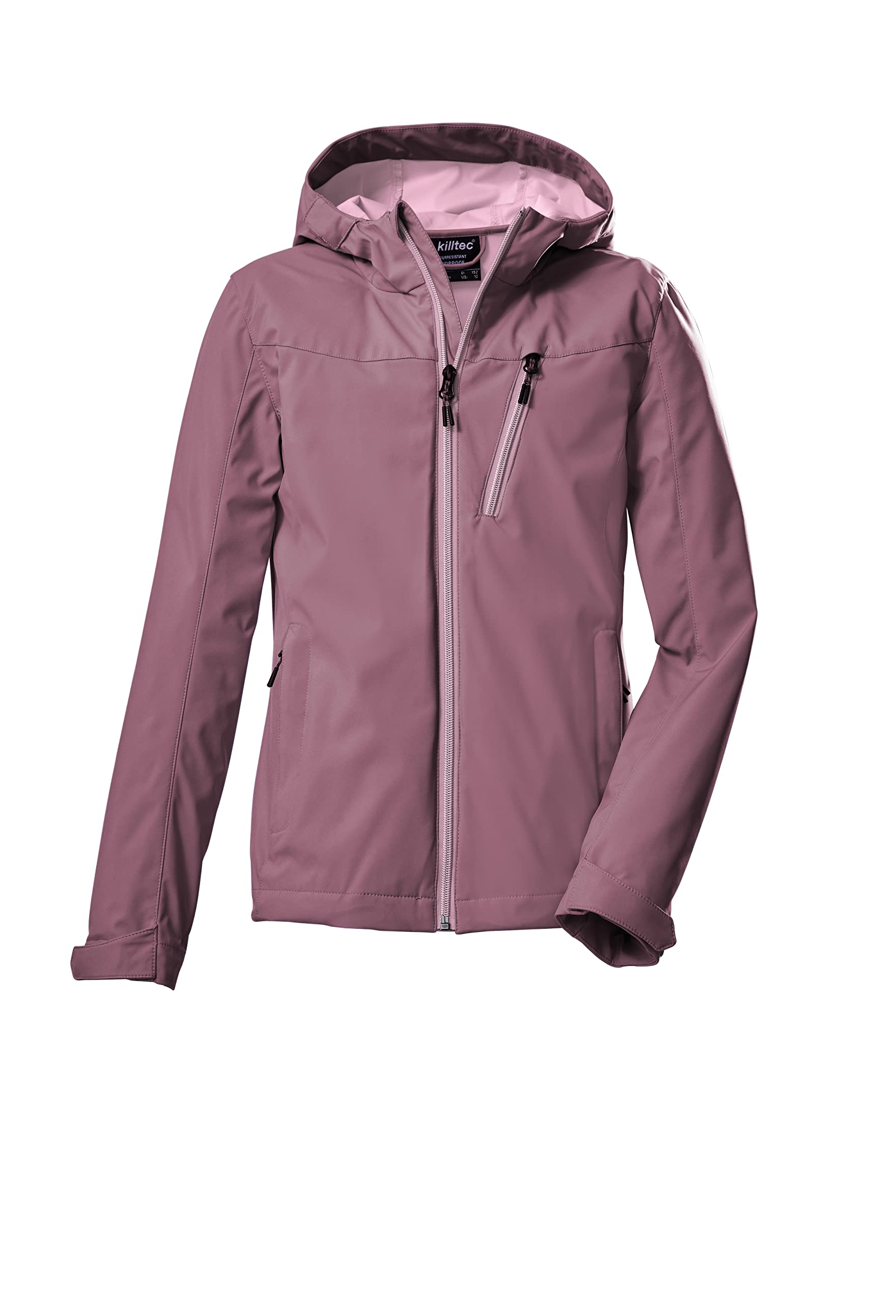 Killtec Kos 235 Grls Sftshll Jckt Giacca softshell/giacca outdoor con cappuccio Bambine e ragazze