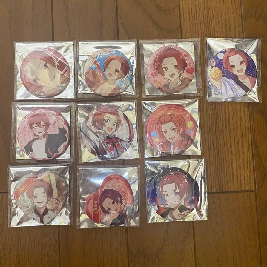 Amazon.co.jp: いれいす りうら 缶バッジ セット まとめ売り : おもちゃ