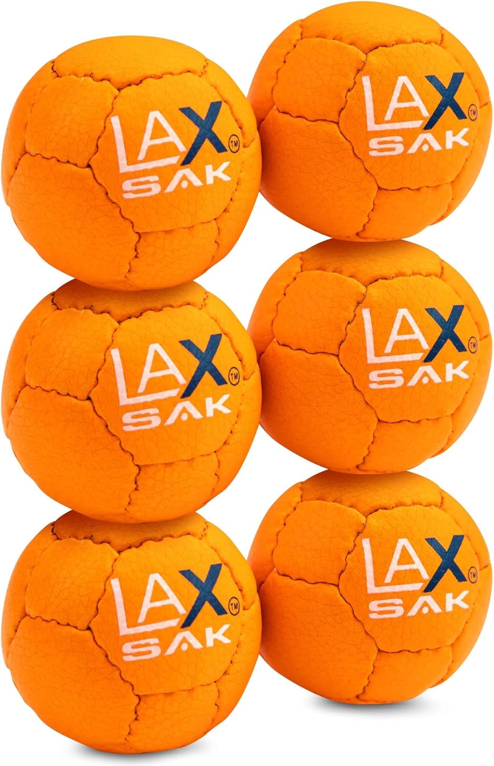 Lacrosse Sak Soft Practice Lacrosse Balls - Same Weight & Size as a Regulation Lacrosse Balls, Great for Indoor & Outdoor Practices, Less Bounce & Minimal Rebounds : Sports & Outdoors