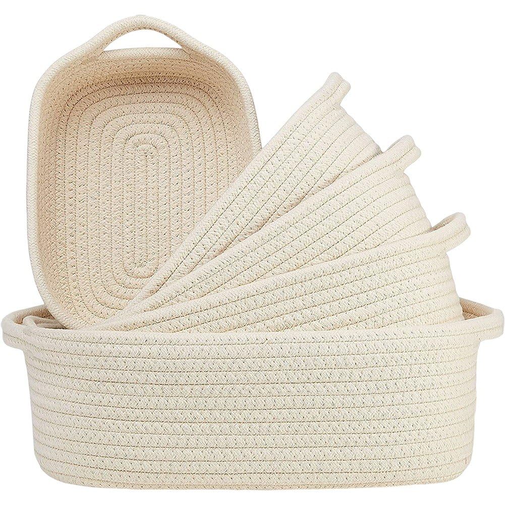 Panier de rangement pour organiser vos étagères et le salon