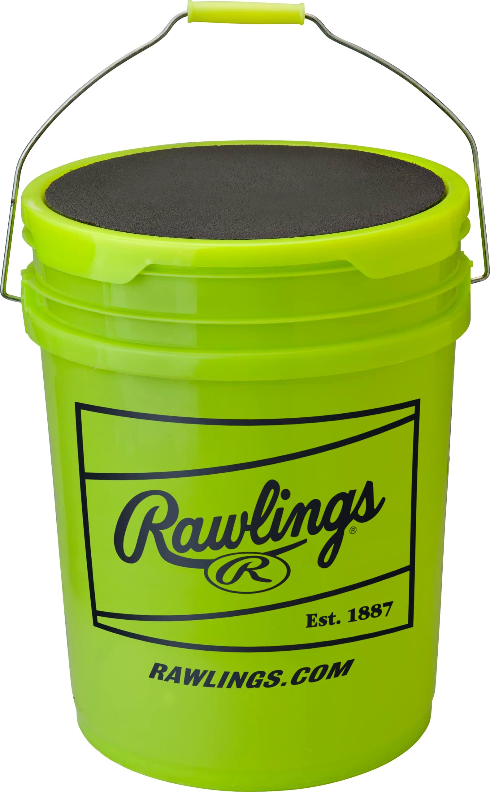 1 pk. | 6 Gallon Empty Bucket With Lid | Fastpitch Softball | 1 Bucket