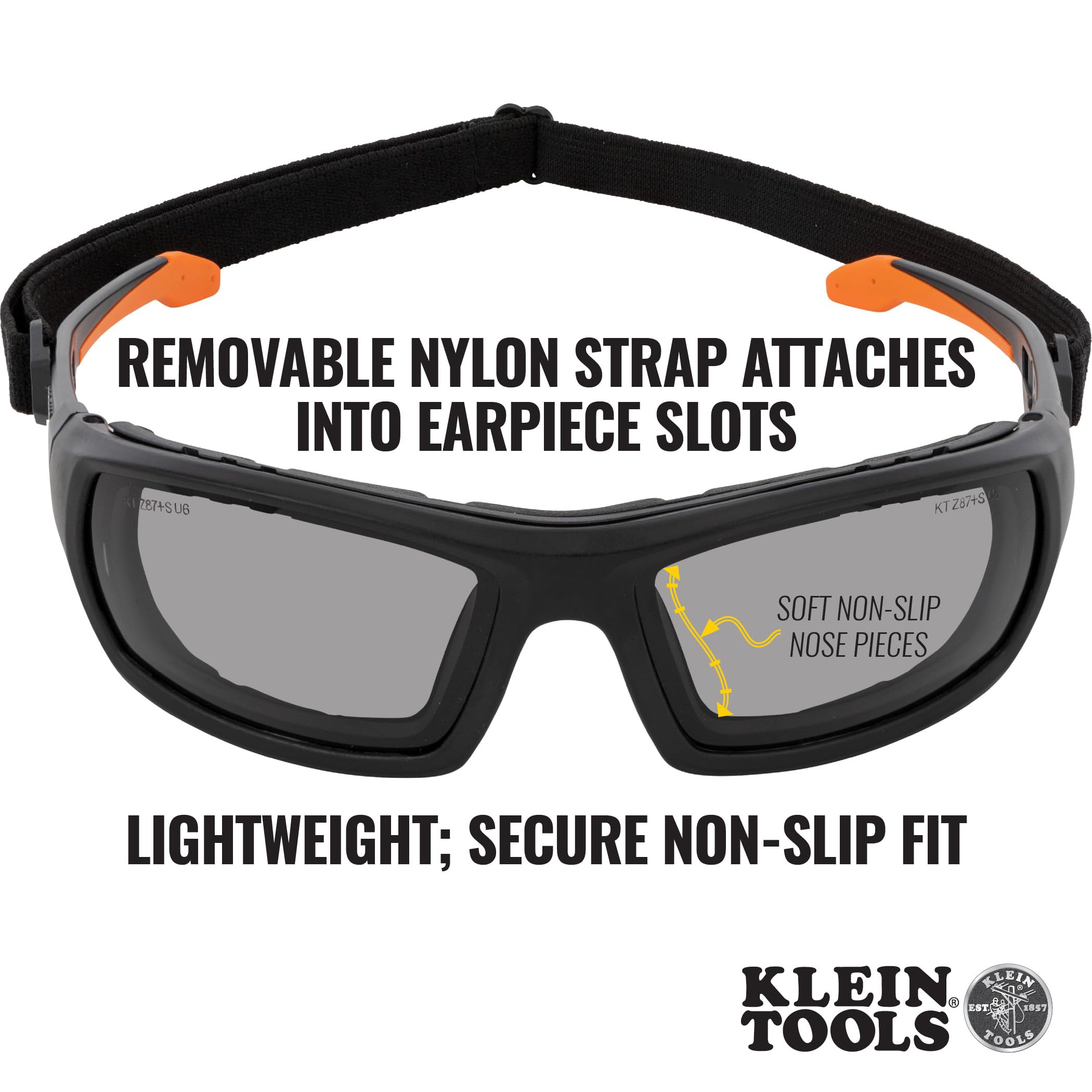 KLEIN TOOLS Gasket Safety Glasses — Amazon image 3