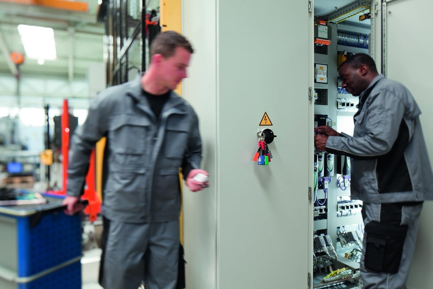 Lockout Padlock, KA, Orange, 1-3/4"H