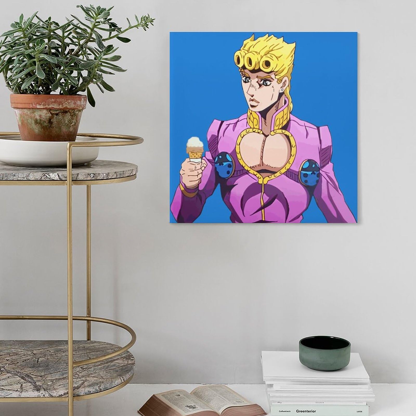 【非売品】 ジョジョの奇妙な冒険 ジョルノ・ジョバァーナ ポスター ジョジョワールドクイズ限定非売品ジョジョの奇妙な冒険の
