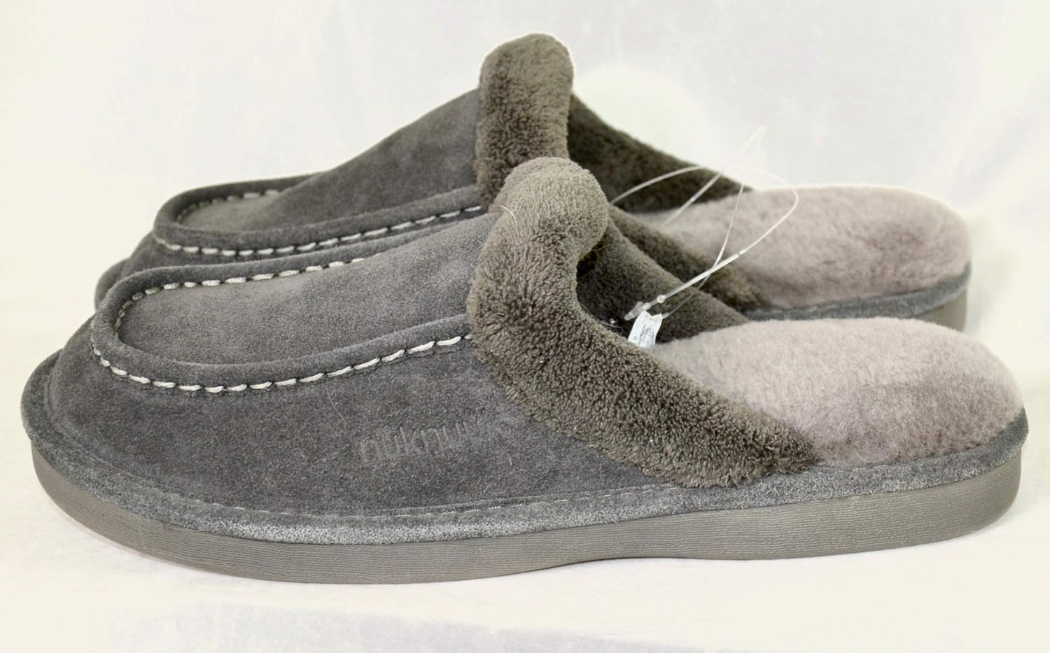 Nuknuuk Men's Leather Slipper (BLUE, us_footwear_size_system, adult, men, numeric, medium