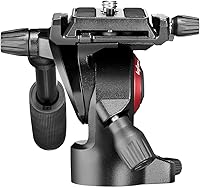 Vista 3 de Manfrotto MVH400AHUS Lightweight, Travel Friendly Be Free Live Fluid Video Head, Black