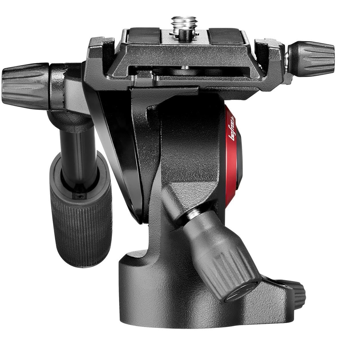 Manfrotto MVH400AHUS Tête vidéo Fluide, légère et Facile à Transporter, Noir