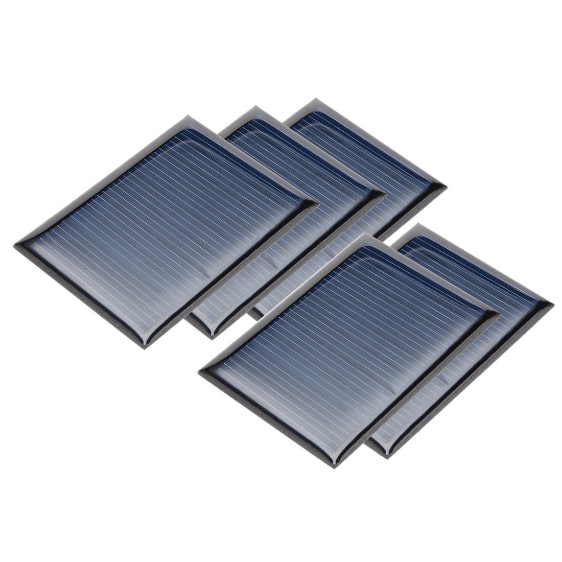 uxcell 5Pcs 5V 50mA Poly Mini Solar Cell Panel Module DIY for Phone Light Toys Charger 60mm x 44mm-image-42