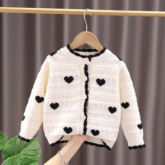 限定値下げ中】 BABYピンクハートカーディガンM - トップス