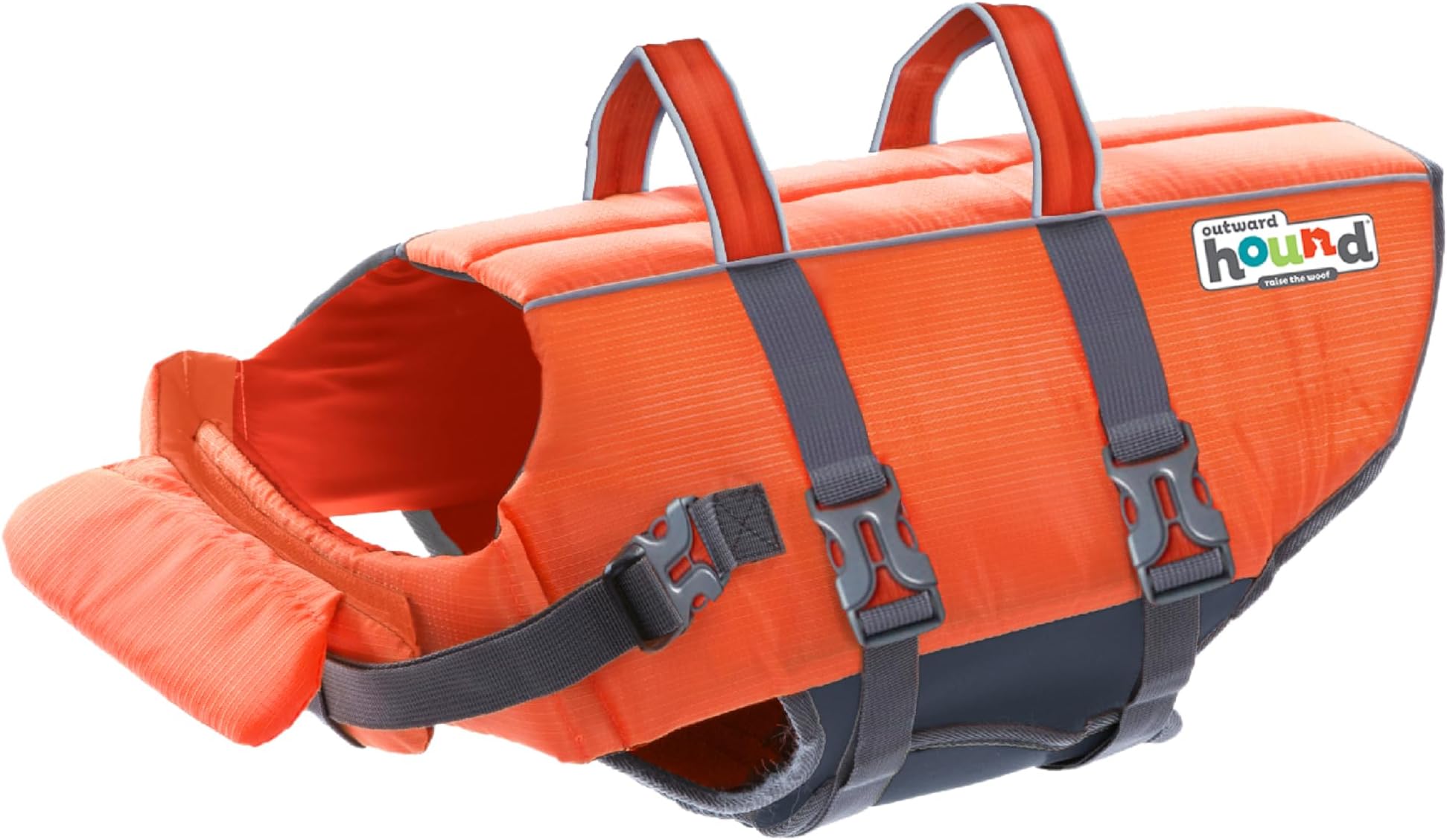 Granby Splash Orange Dog Life Jacket, Large