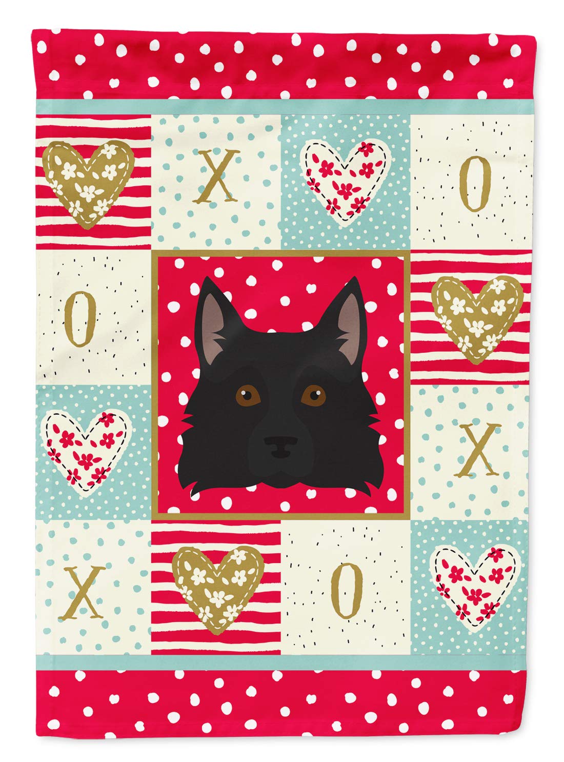 Drapeau Schipperke Love Caroline's Treasures CK5236GF pour afficher votre amour des animaux